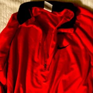 Red Nike sweater